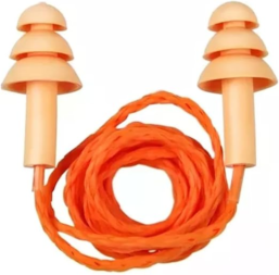 EPI Protetor Auricular Ouvido Plug Silicone Antialérgico com Capa Protetora