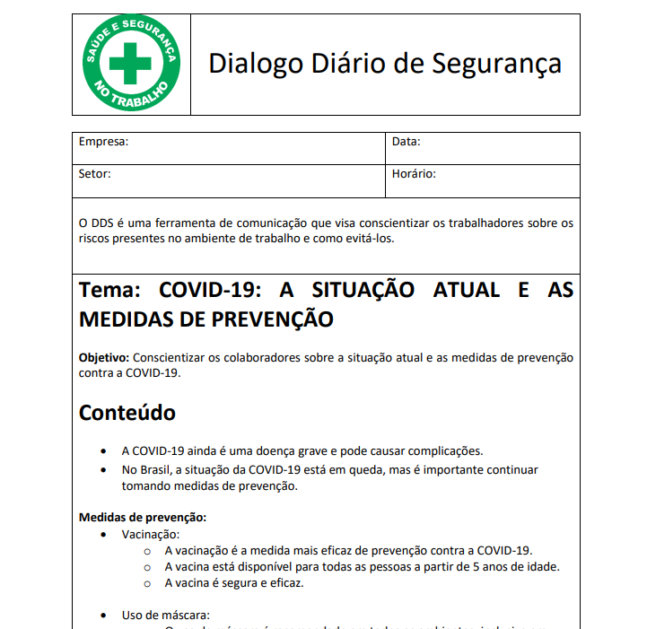 Baixar - DDS: COVID-19: a situação atual e as medidas de prevenção