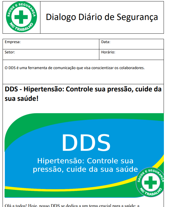 Baixar DDS - Hipertensão: Controle sua pressão, cuide da sua saúde